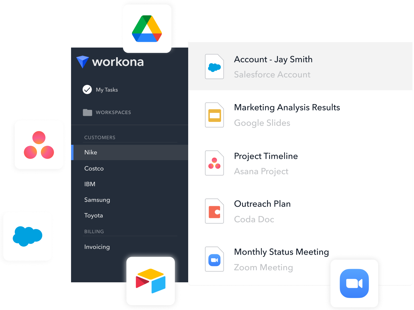 Workspaces for each client